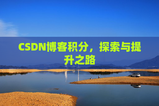 CSDN博客积分，探索与提升之路